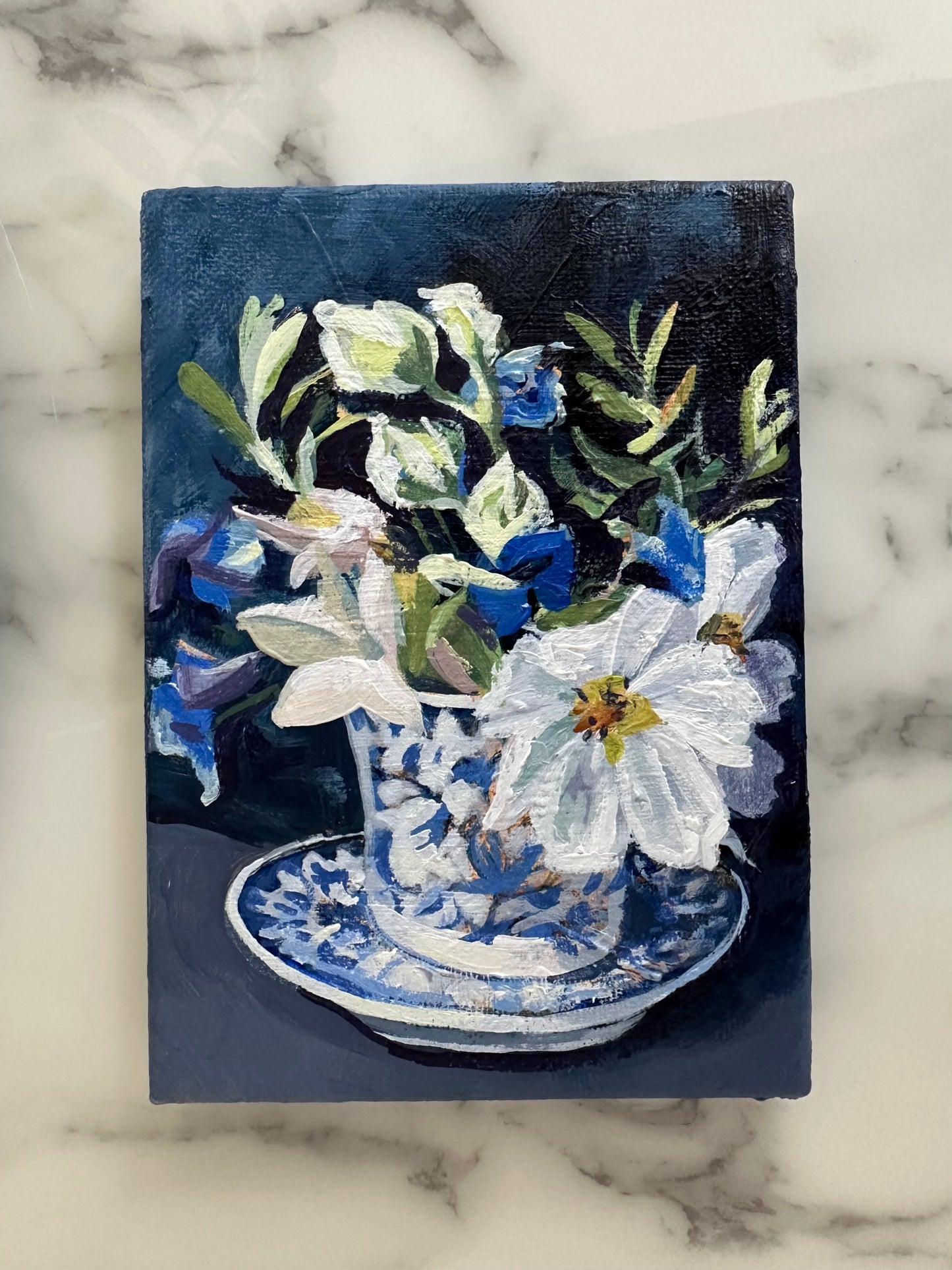 Teacup Blooms - 7x5”