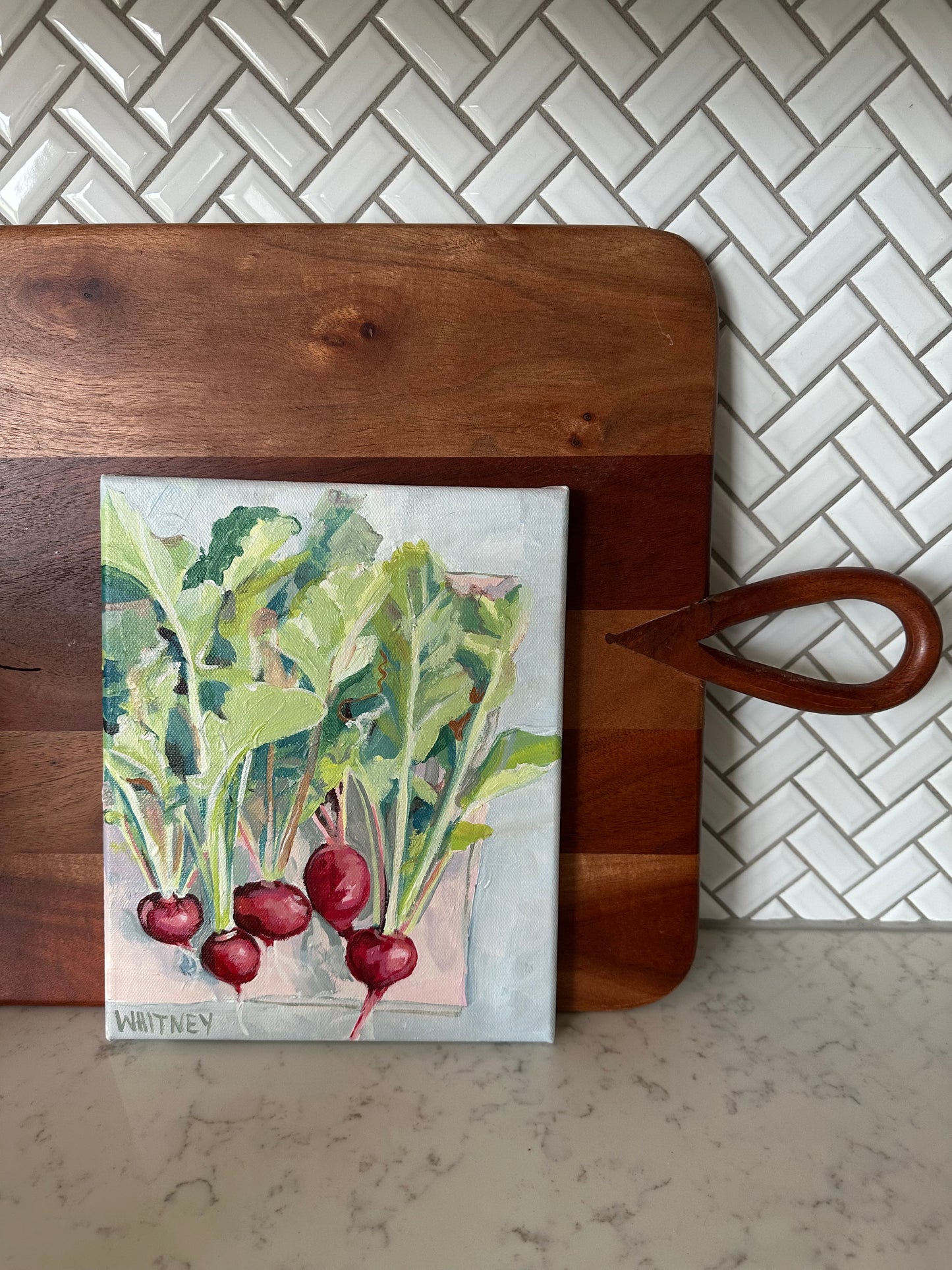 Fresh Radishes - 10”x8”