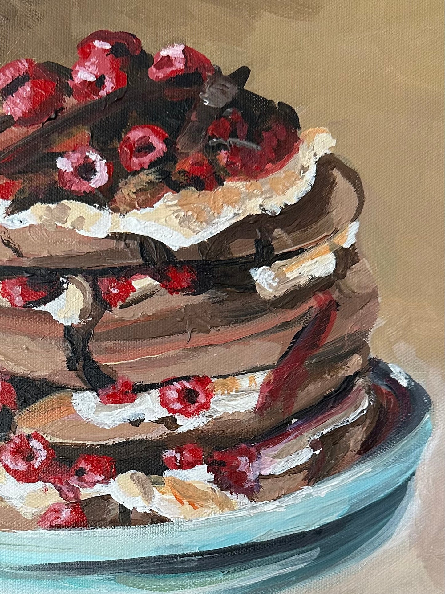Raspberry Chocolate Dream Print