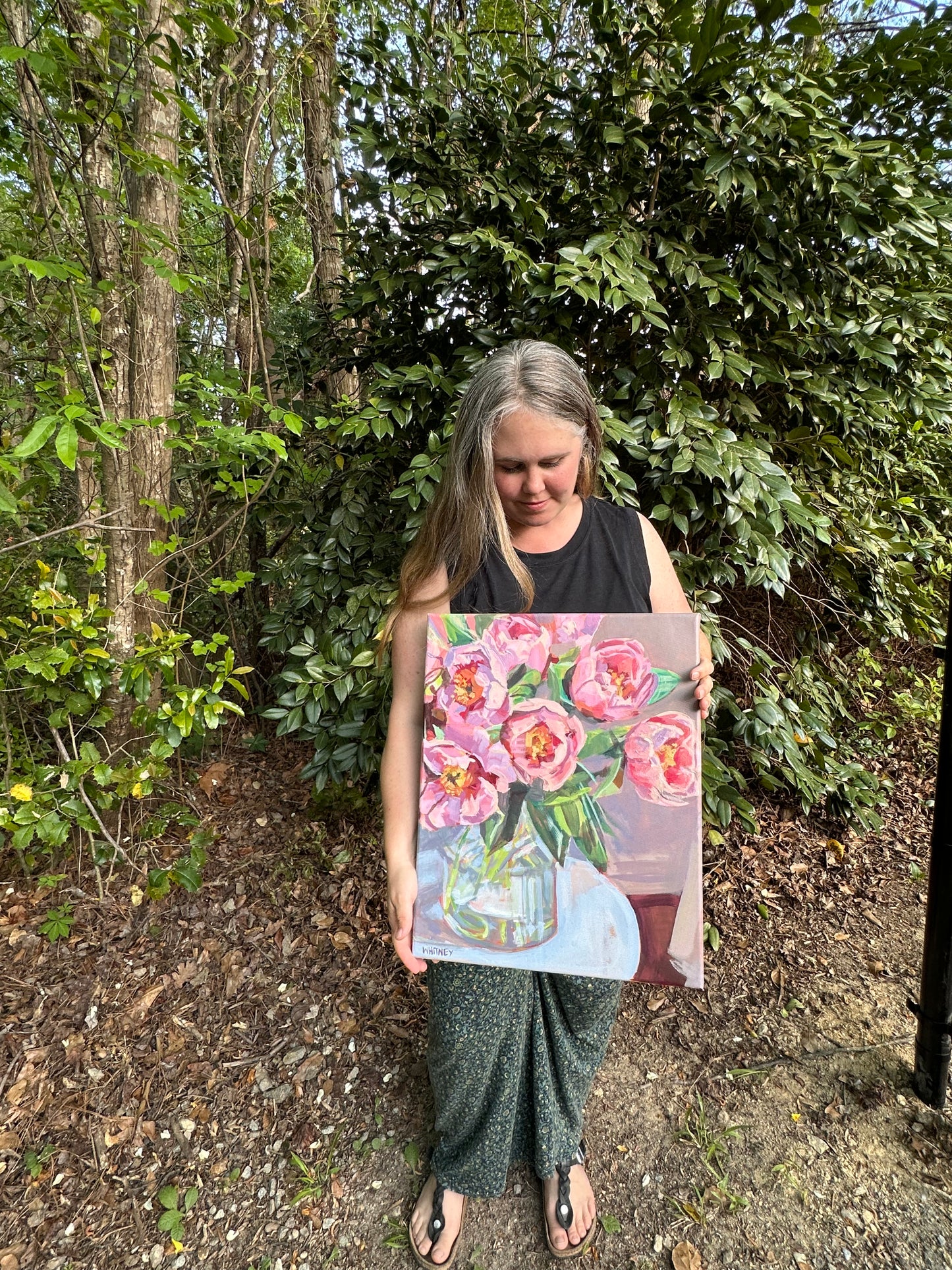 Camellia bouquet (20x16”)