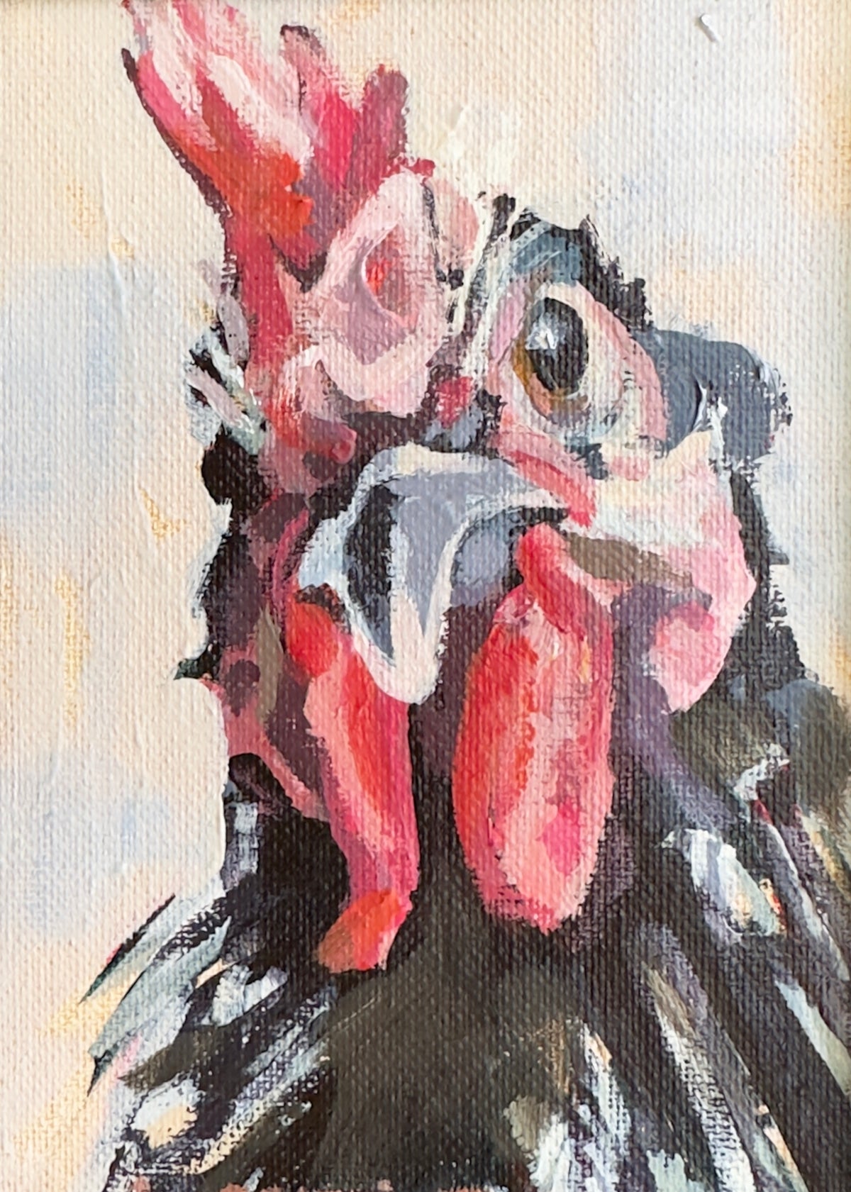 Simon 7x5” (framed)