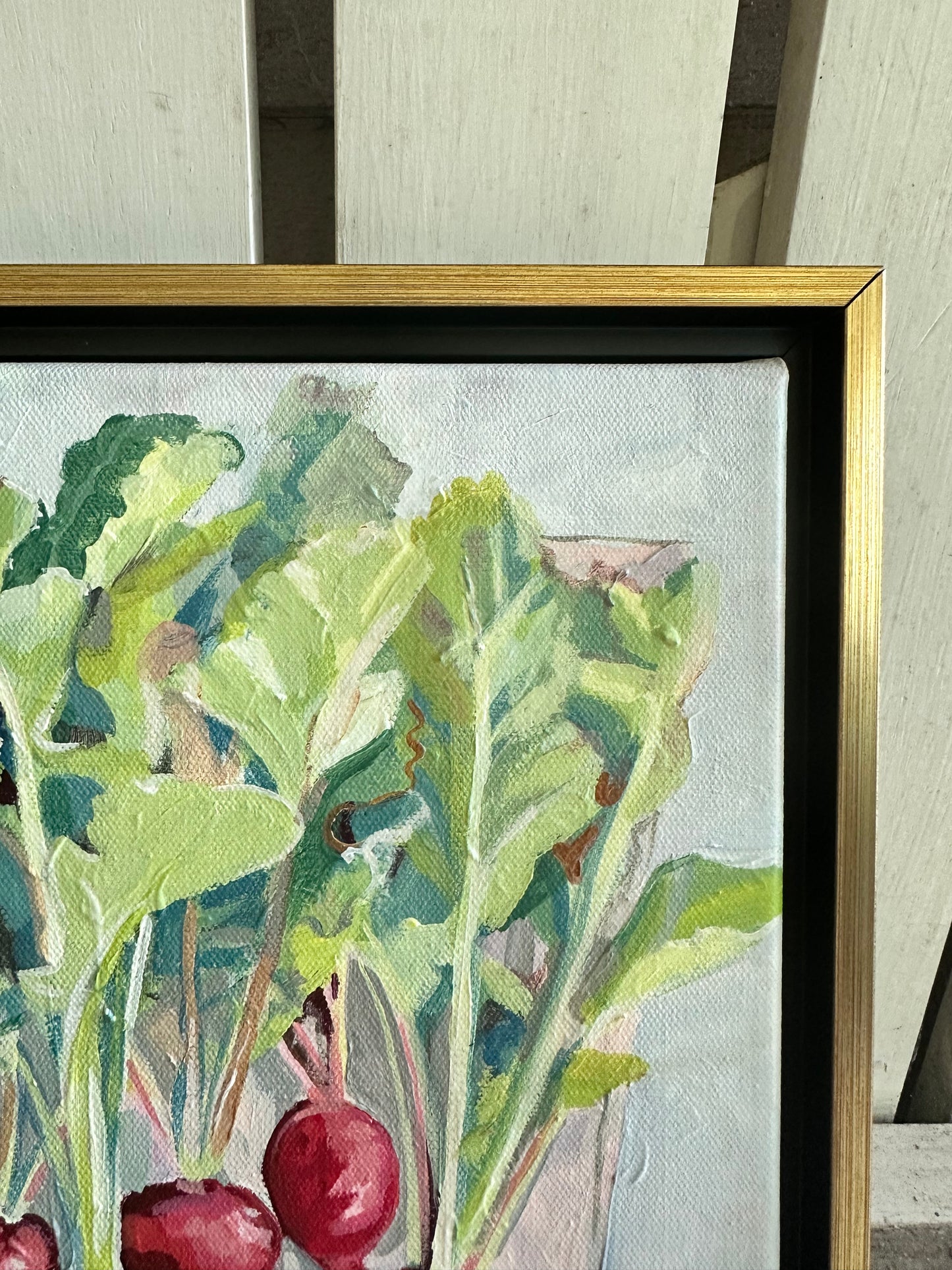 Fresh Radishes - 10”x8” (framed)