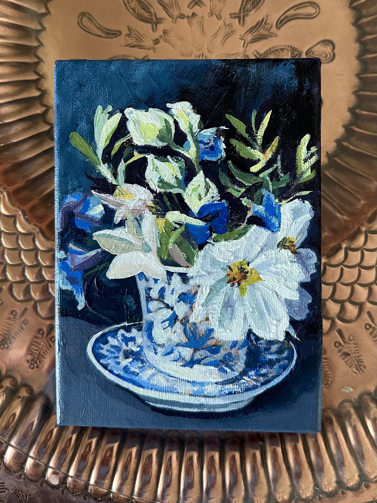 Teacup Blooms - 7x5”