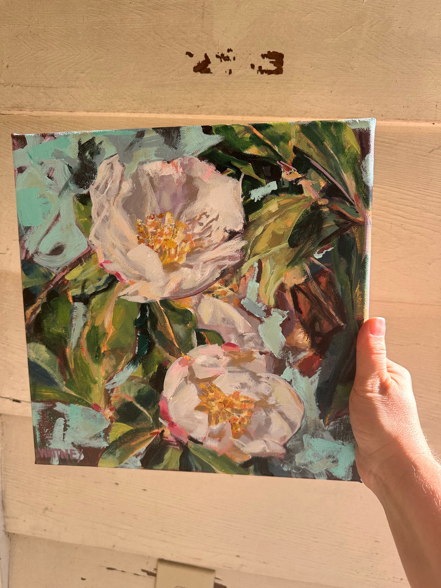 She plays beside me -12x12”