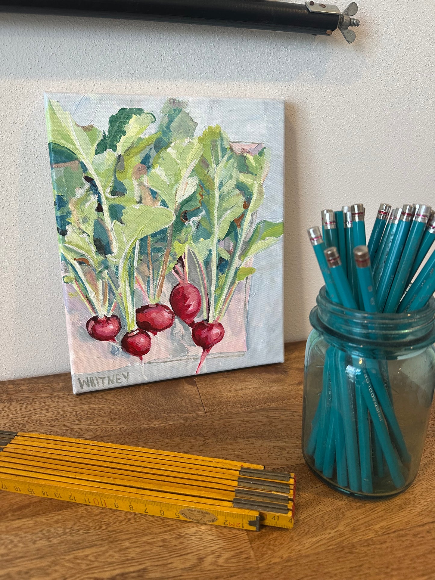 Fresh Radishes - 10”x8” (framed)