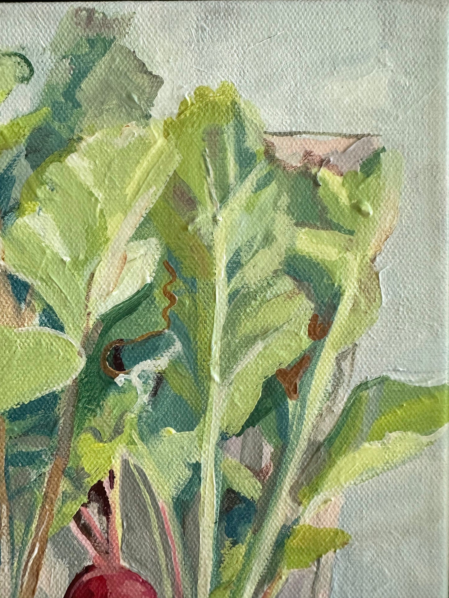 Fresh Radishes - 10”x8” (framed)
