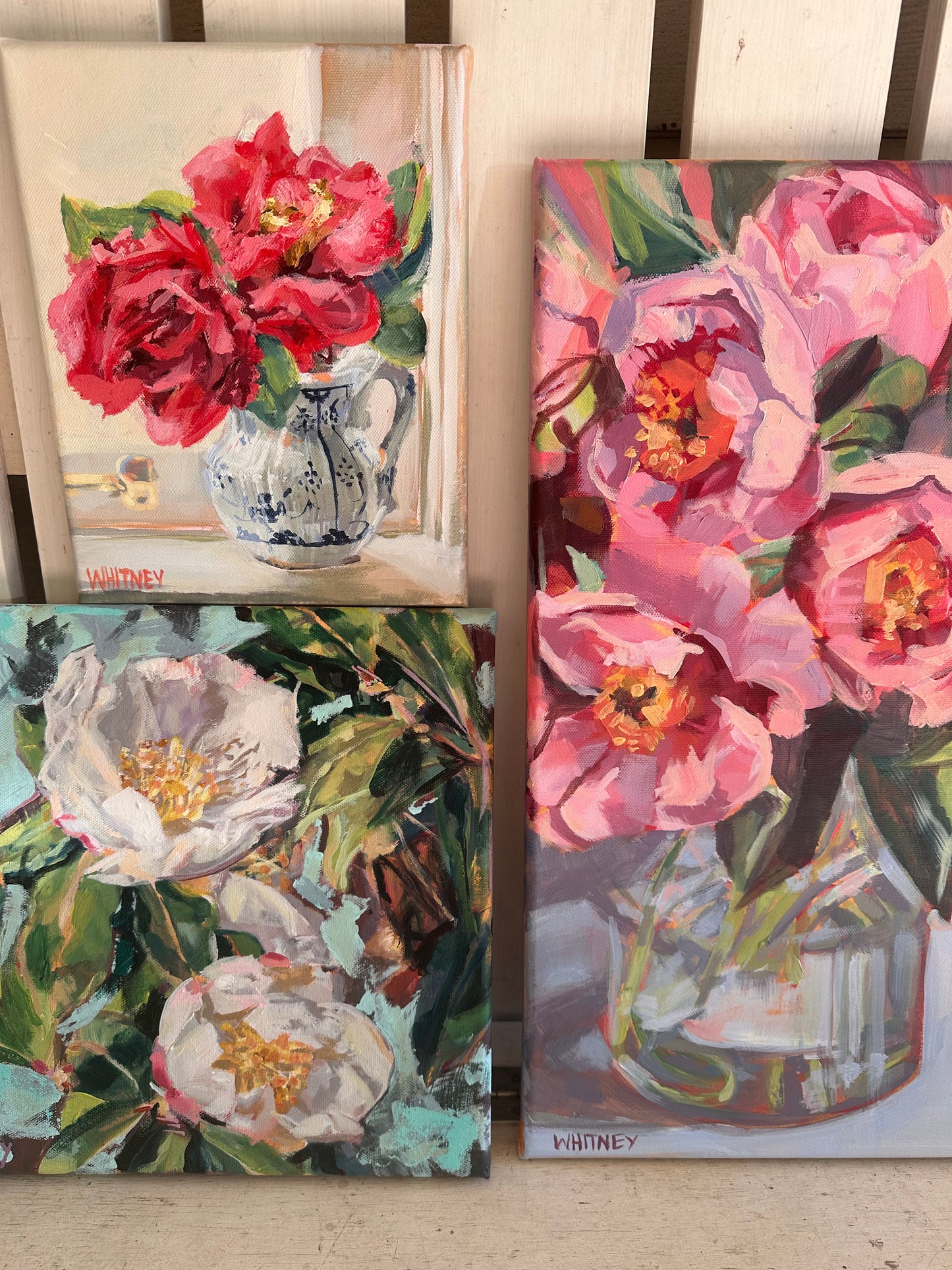 She plays beside me -12x12”