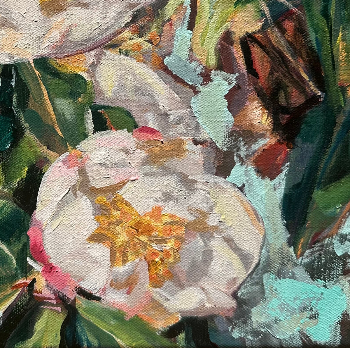 She plays beside me -12x12”