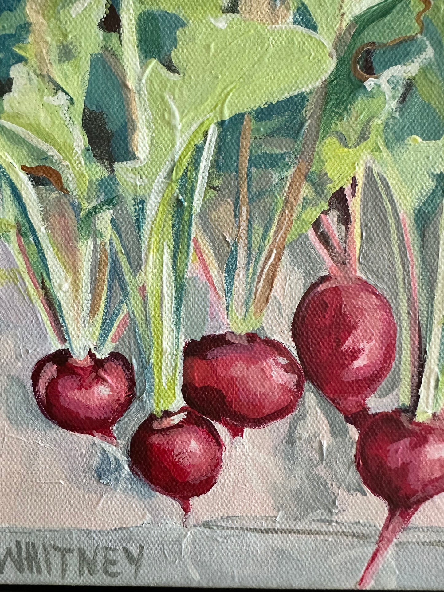 Fresh Radishes - 10”x8” (framed)