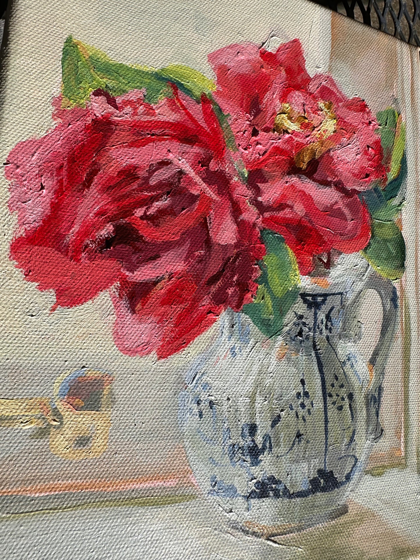 Saturday Morning Camellias (10x8”)