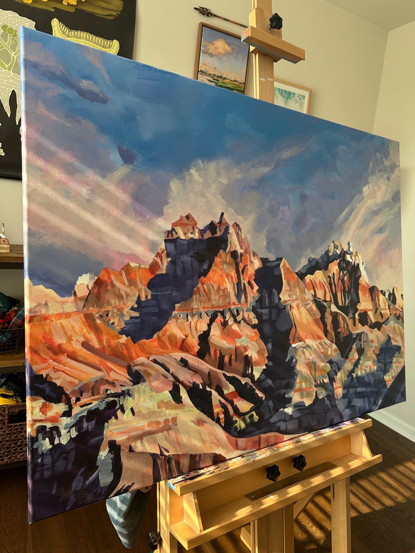 The Badlands - 48x36”