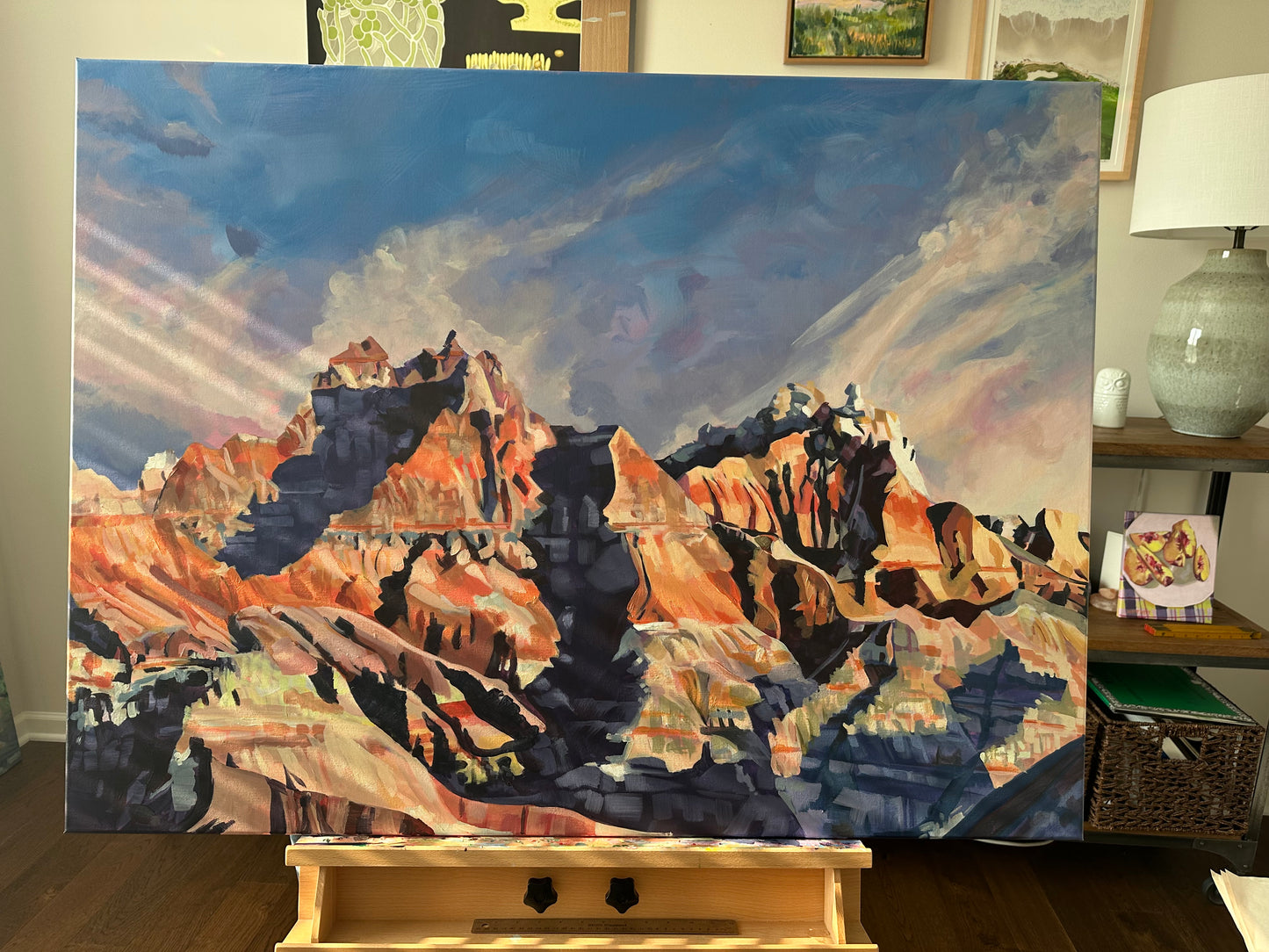 The Badlands - 48x36”