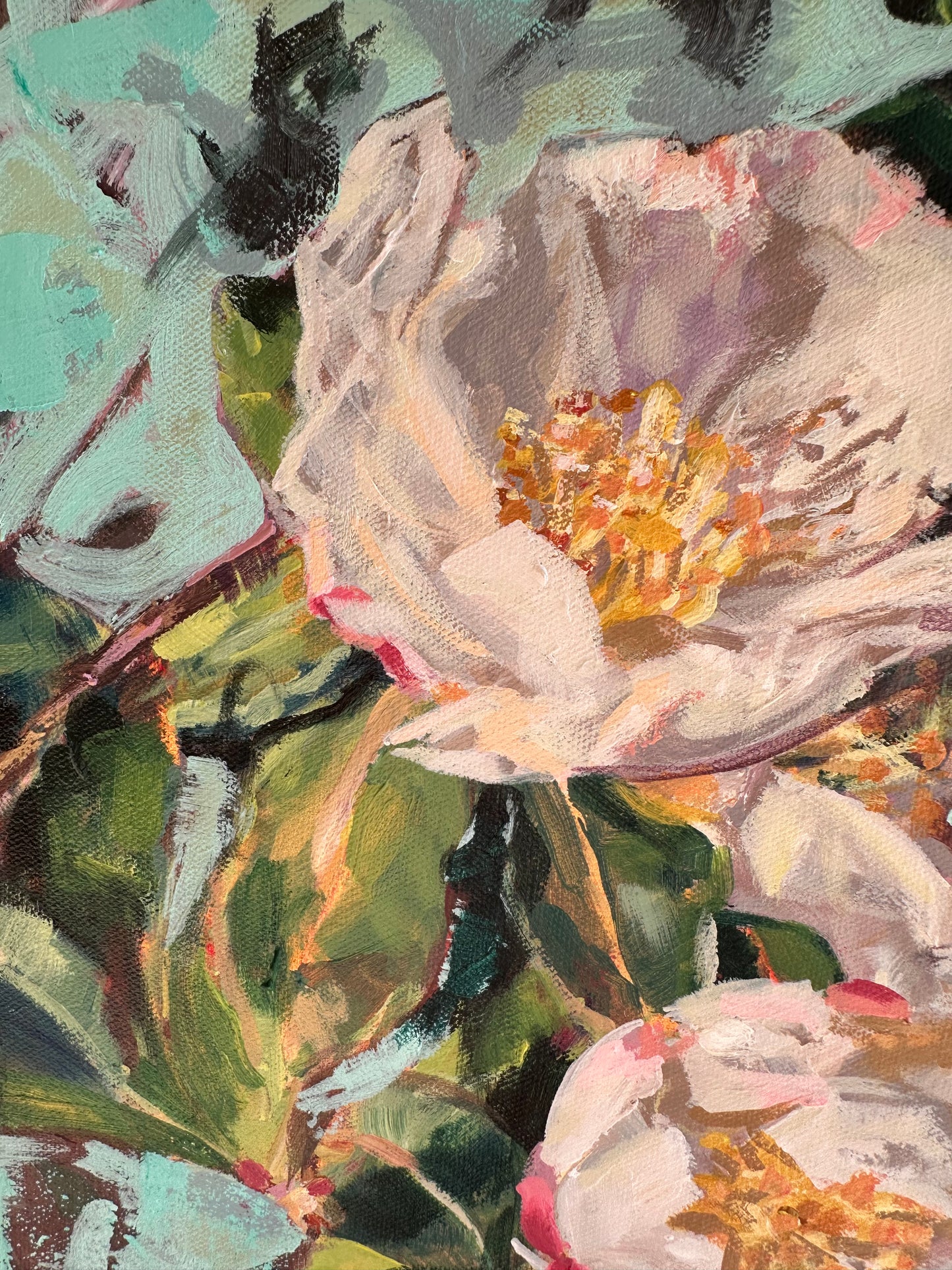 She plays beside me -12x12”