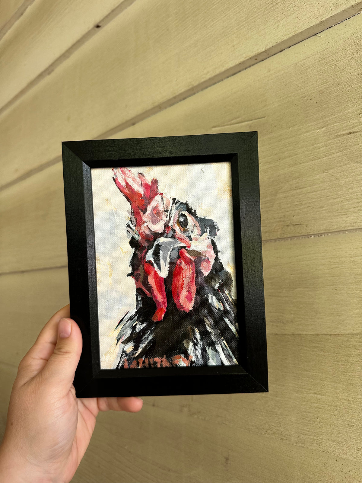 Simon 7x5” (framed)