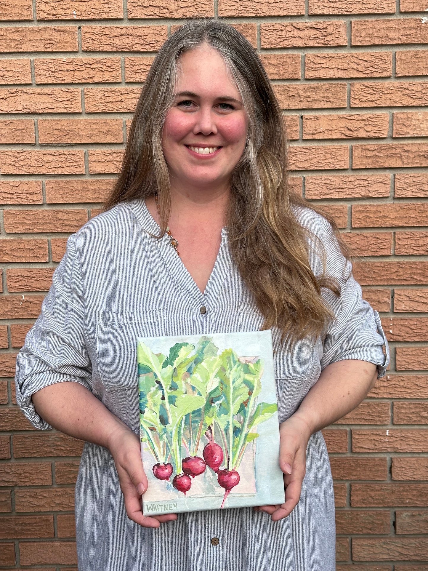 Fresh Radishes - 10”x8” (framed)