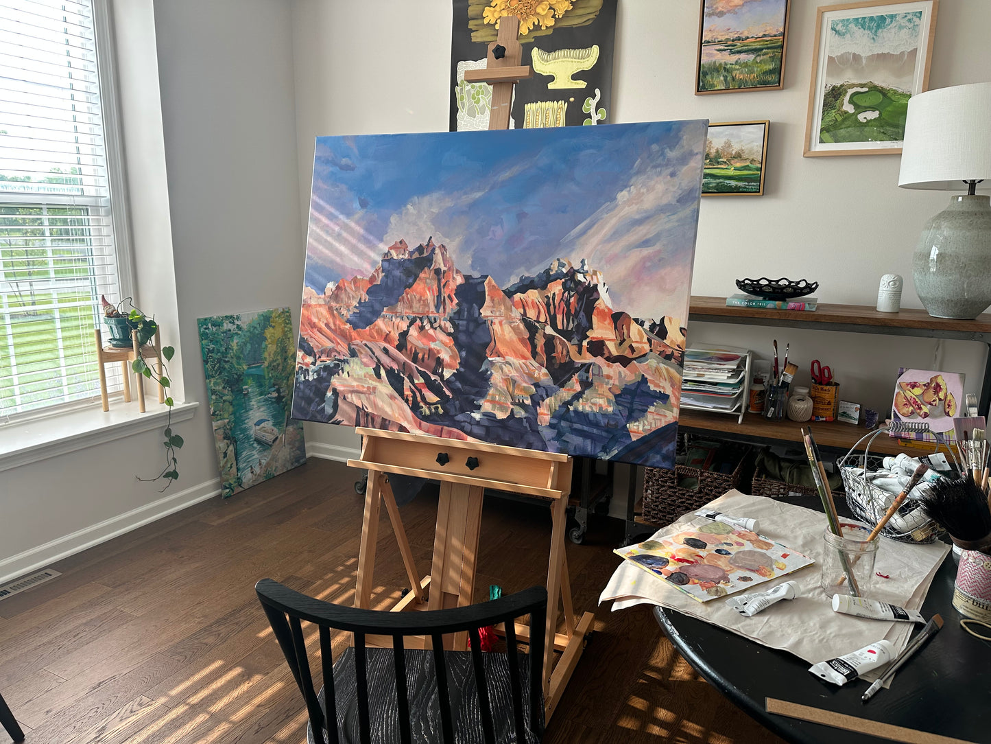 The Badlands - 48x36”