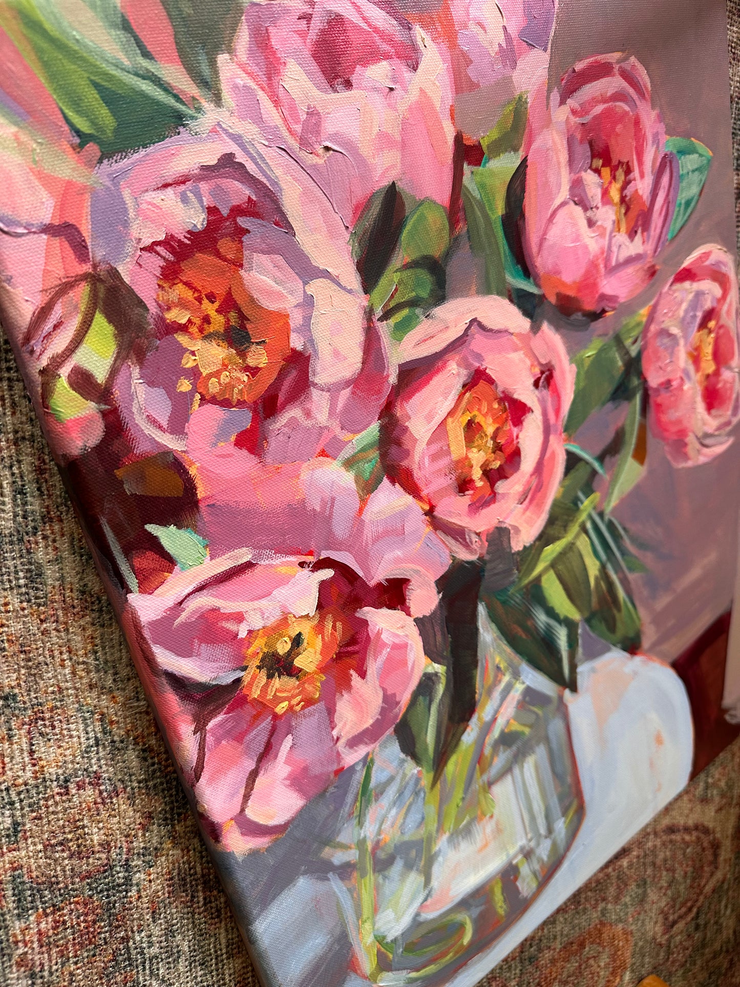 Camellia bouquet (20x16”)