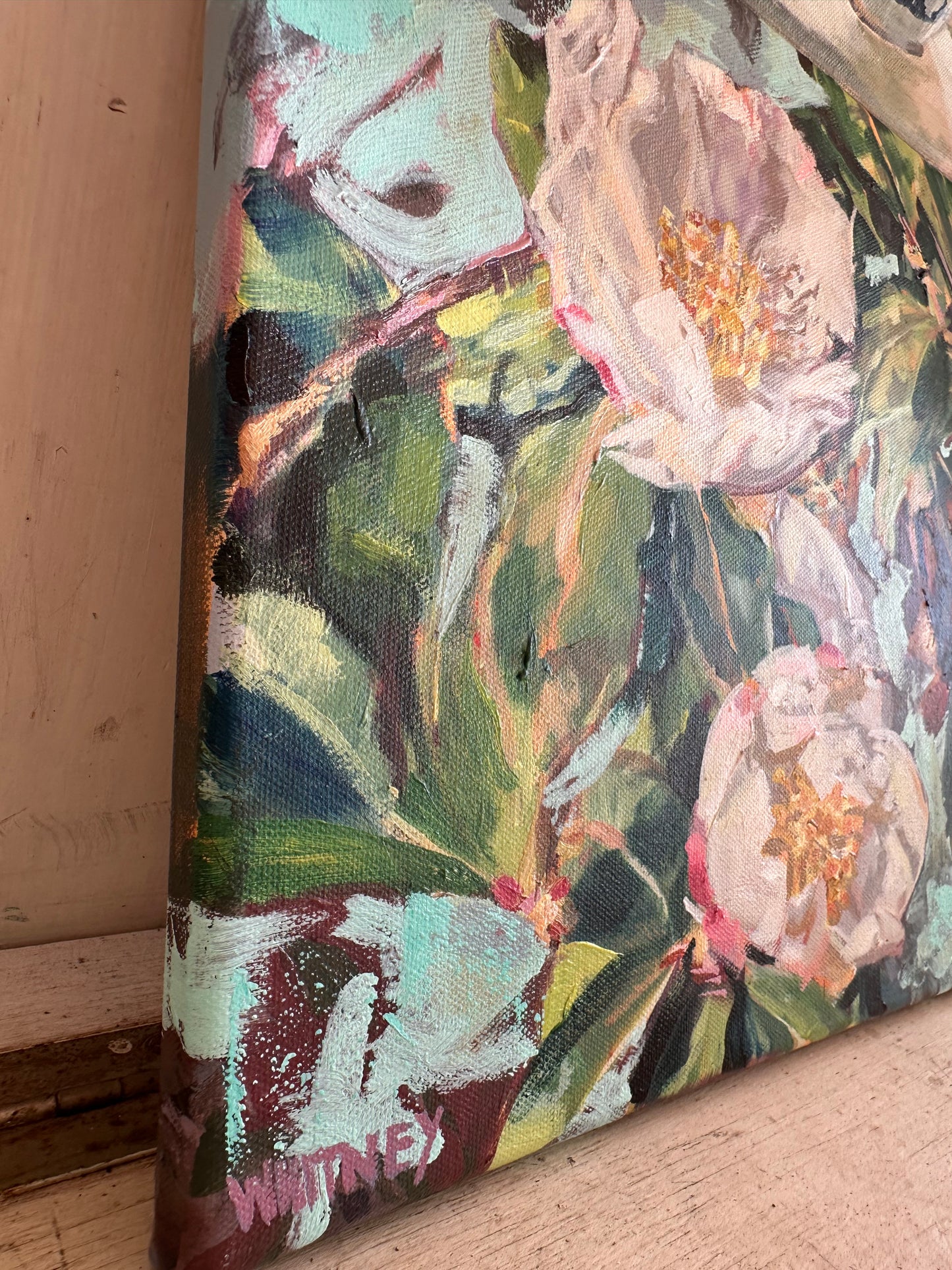 She plays beside me -12x12”