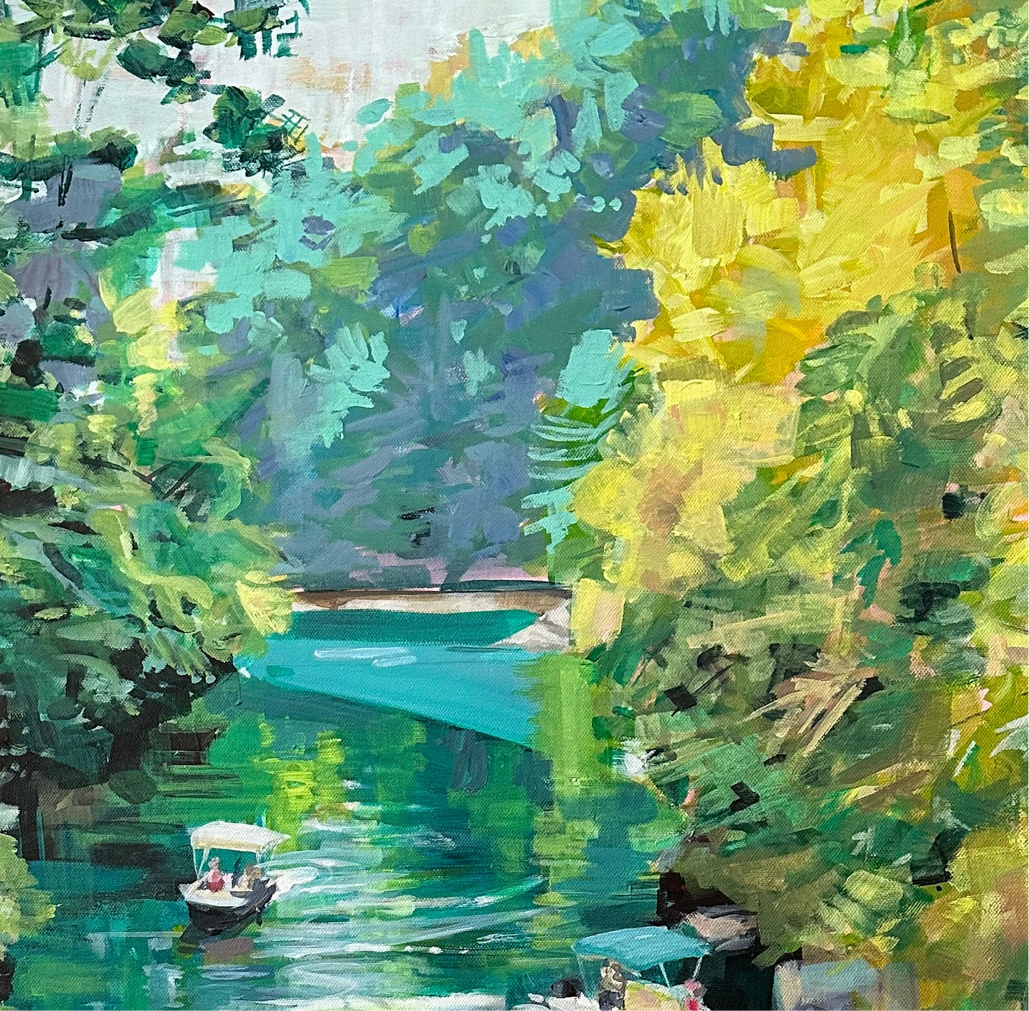 Docking in the Cove 36x24”