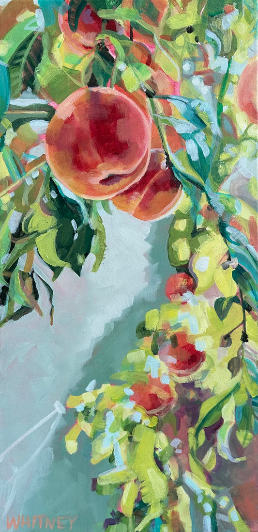 Heat of Summer Peach Print