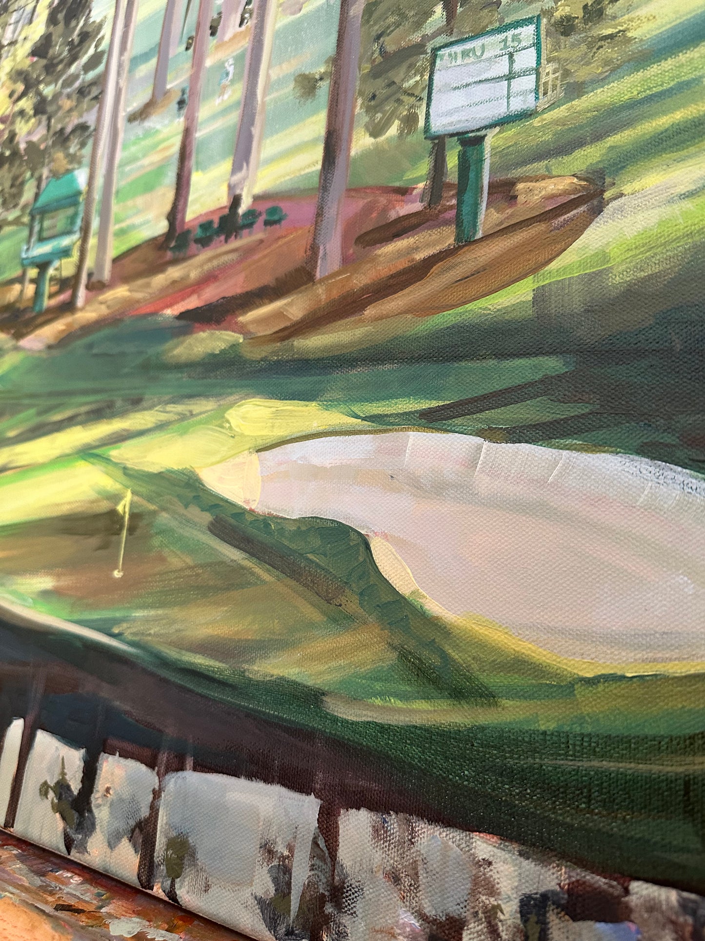 Good Morning Augusta From 16 - 24x18”